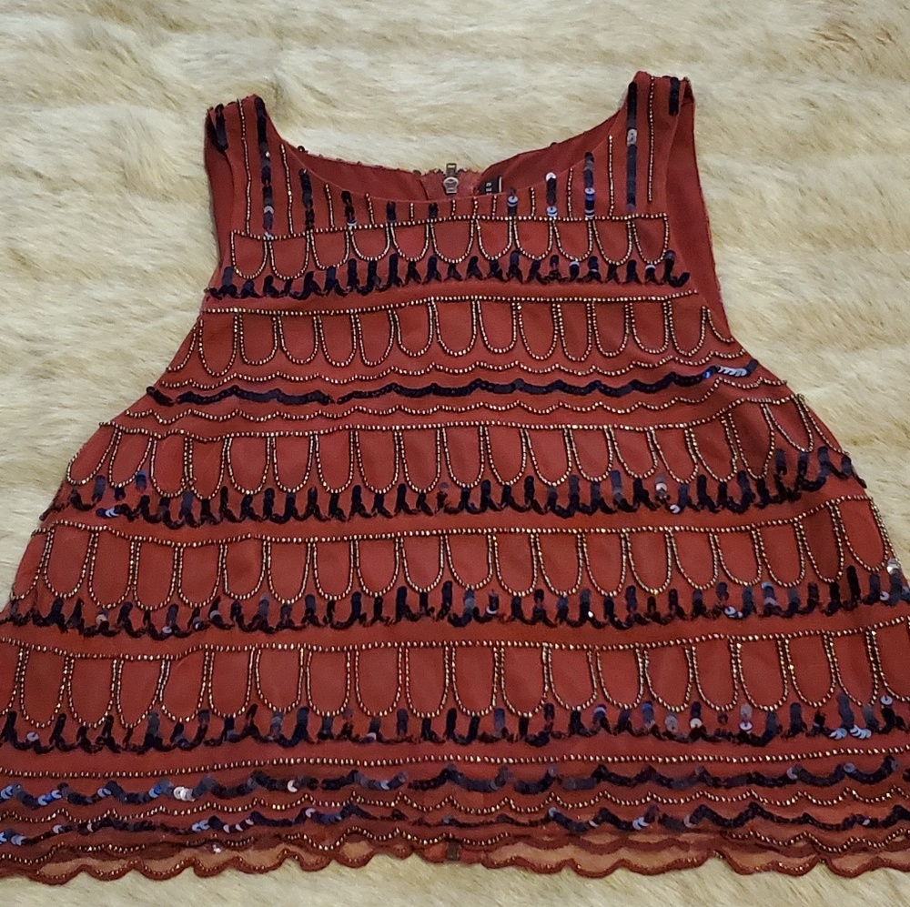 Beautiful sequined top
